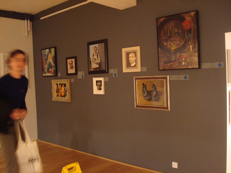 Royal Institute of Oil Painters – Open Exhibition, installation view